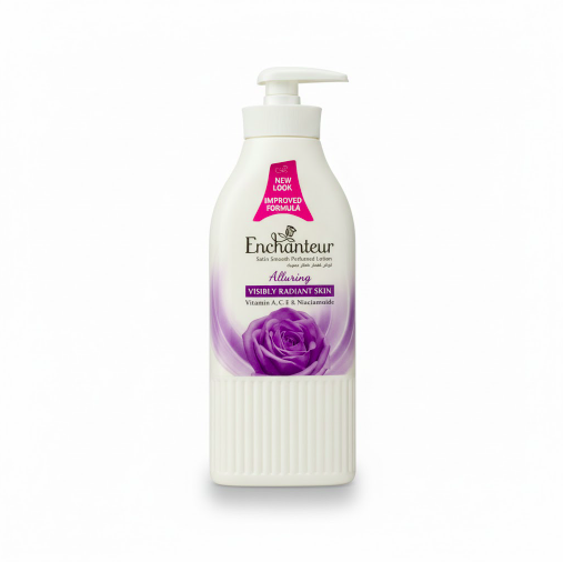 Enchanteur Alluring Satin Smooth Perfumed Lotion with Vitamin A, C, E & Niacinamide